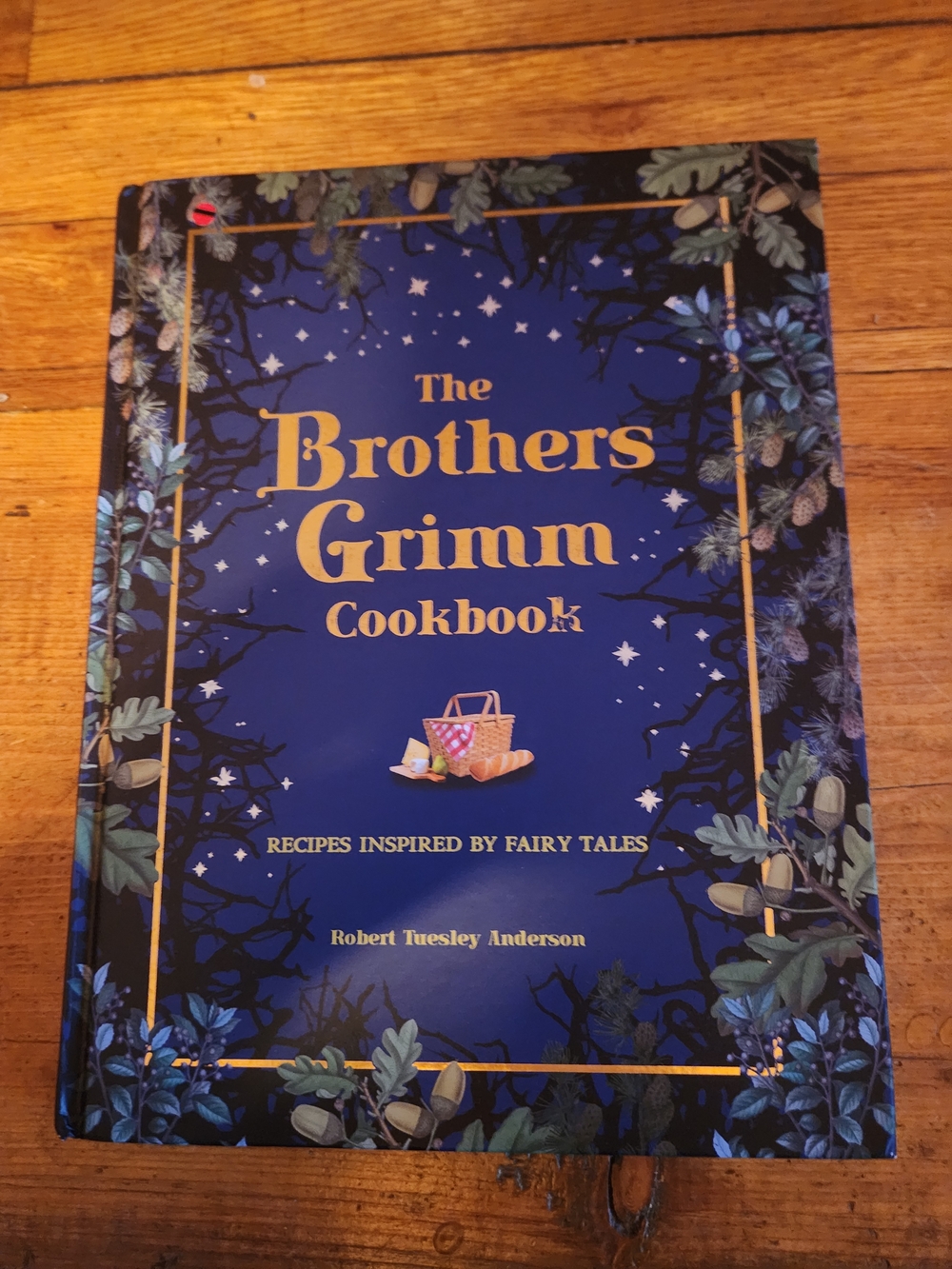 The Brothers Grimm Cookbook Hardcover Illustrated Used Inspired By FAIRY Tales
